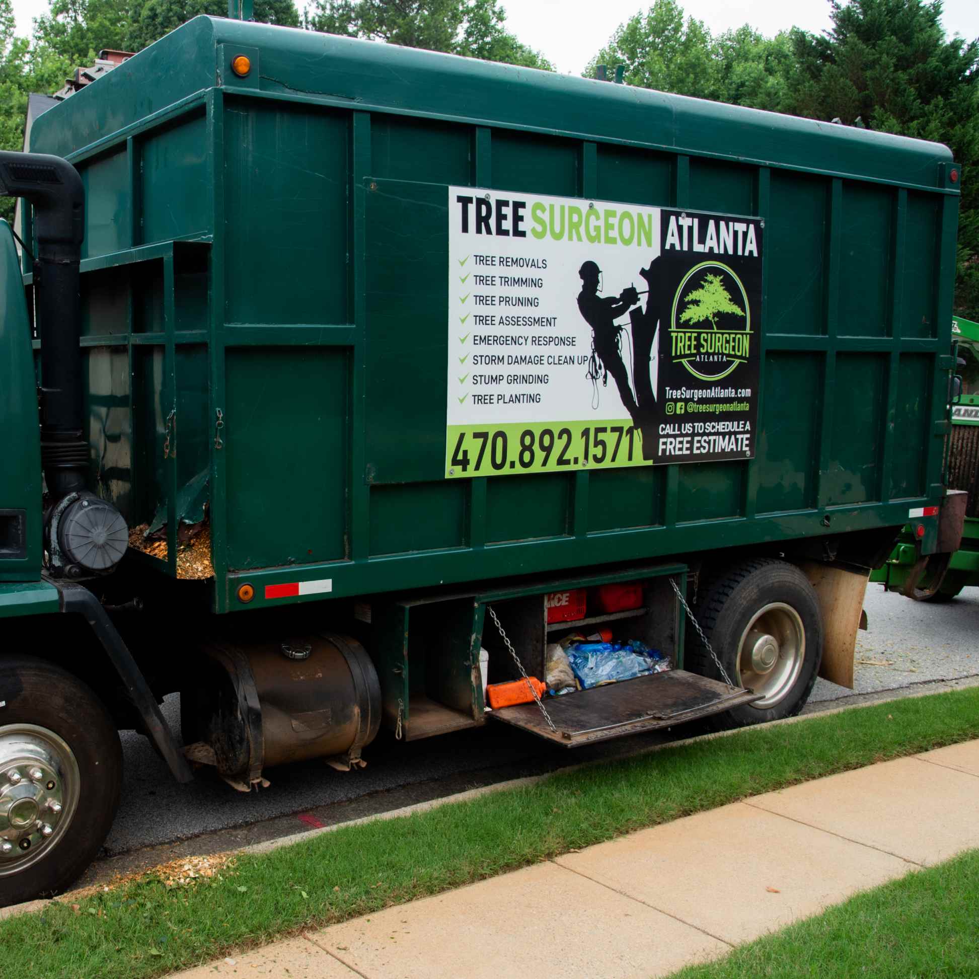 Tree Surgeon Atlanta LLC truck in buford ga